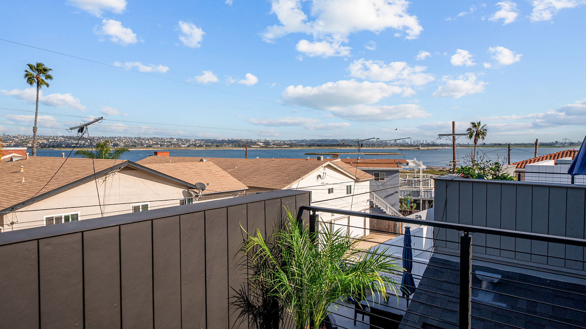 Rooftop deck